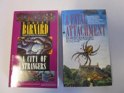 Lot of 6 Robert Barnard paperback mystery suspense novels