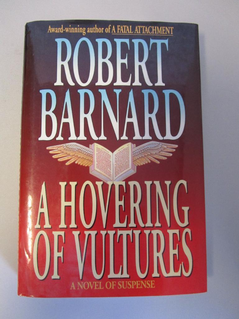 Lot of 6 Robert Barnard suspense detective mystery novels