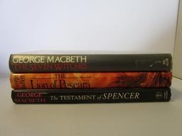 Lot of 3 hardcover George Macbeth novels
