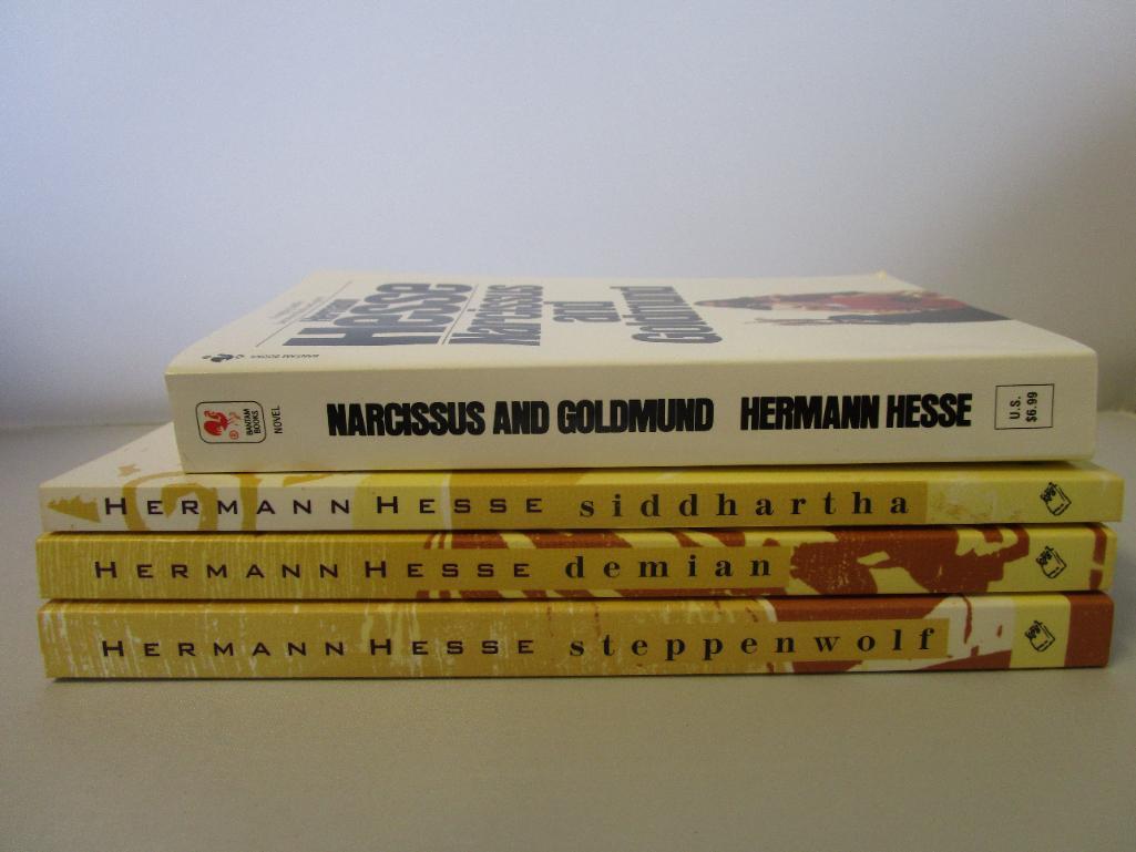 Lot of 4 paperback Hermann Hesse novels