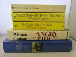 Lot of 5 Winston Graham Poldark novels