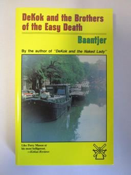 4 paperback Albert Baantjer detective fiction novels