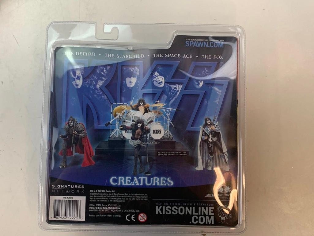 KISS Creatures 2002 McFarlane Action Figures FULL SET Paul Gene Ace and Eric NEW