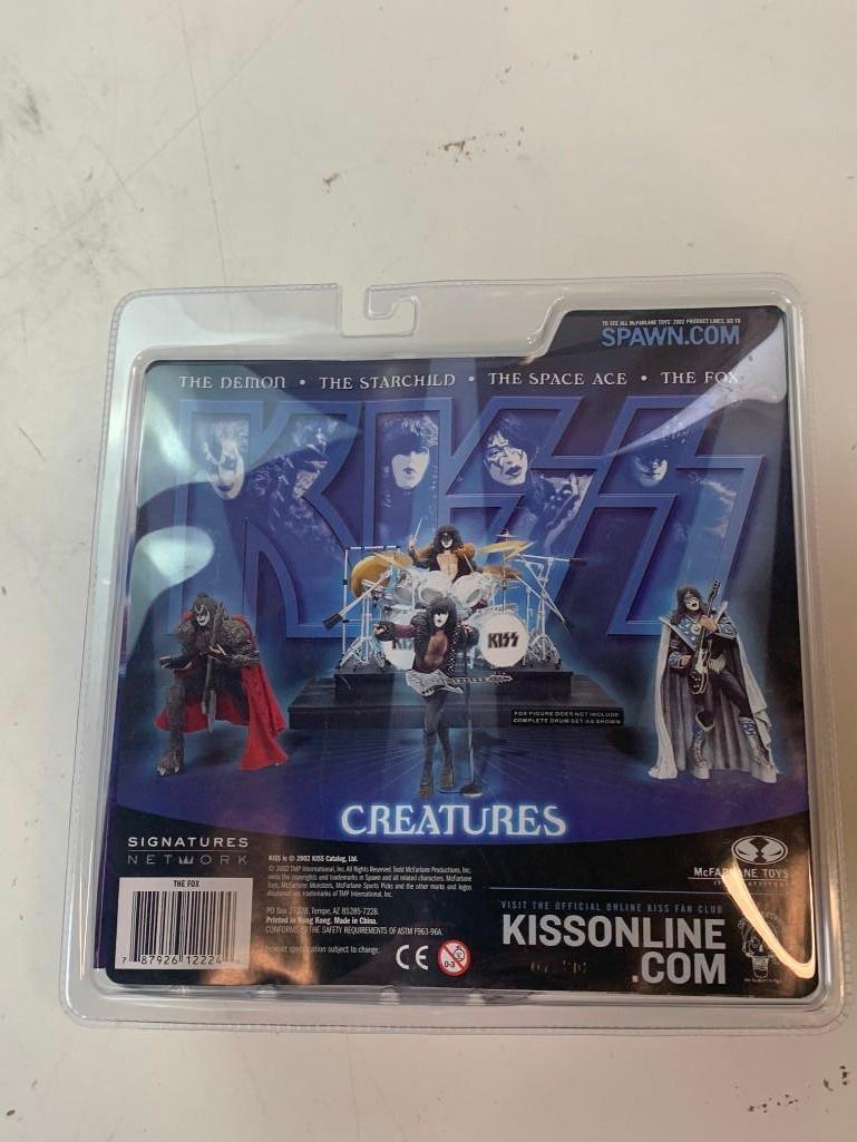 KISS Creatures 2002 McFarlane Action Figures FULL SET Paul Gene Ace and Eric NEW