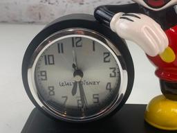 Walt Disney Mickey Mouse Desk Clock