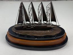 WIND SONG Beneficial Standard Life Great American Reserve 180 from Ordinary Brass Boat sculpture