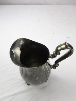 Vintage Gorham YH 342 silver plate water pitcher 9" tall