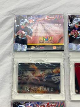 1996 NFL Digital Replay MOVI MotionVision Premier Edition 2.0 - Lot of 6- Elway, Favre, Stewart