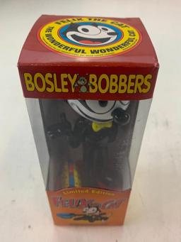 Bosley Bobbers 2002 FELIX THE CAT Bobble Head Doll NEW in box