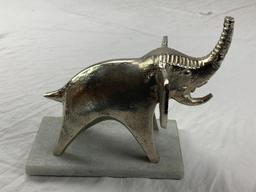 Metal Resin Elephant Figure