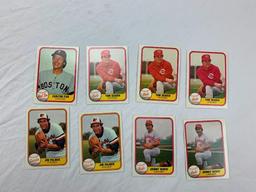 1981 Fleer Baseball Lot of 48 Cards all STARS, ROOKIES, HALL OF FAME PLAYERS