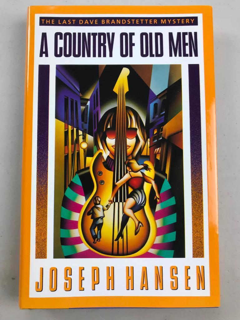 1991 "A Country of Old Men" by Joseph Hansen HARDCOVER