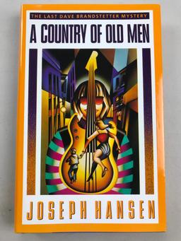 1991 "A Country of Old Men" by Joseph Hansen HARDCOVER