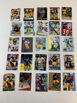 JEROME BETTIS Hall Of Fame Lot of 25 Football Cards with ROOKIE Card