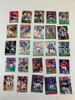 THURMAN THOMAS Hall Of Fame Lot of 25 Football Cards