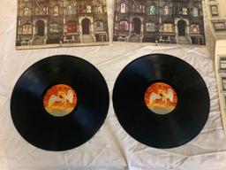 LED ZEPPELIN Physical Graffiti 1975 Album Vinyl 2X Record die-cut cover with inserts