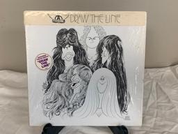 AEROSMITH Draw The Line 1977 Album Vinyl Record Shrink Wrap with Hype Sticker