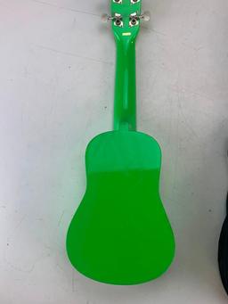 Tanara TU1BG Soprano Series Ukulele Green with Bag and Song Book