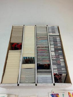 Lot of approx 2500 Basketball Cards 1990's with Stars, Rookies