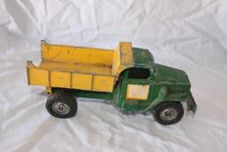 Old Vintage Hubley Pressed Steel Dump Truck