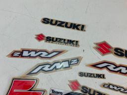 Lot of SUZUKI RM-Z Motorcycle Motocross 3M Decals NEW