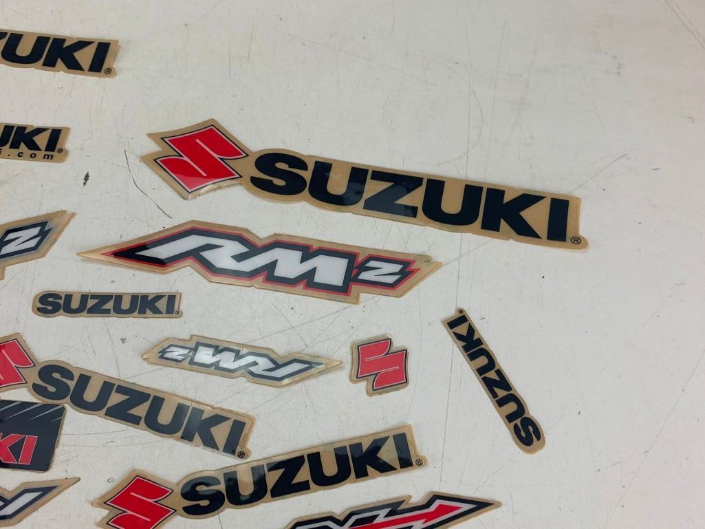 Lot of SUZUKI RM-Z Motorcycle Motocross 3M Decals NEW