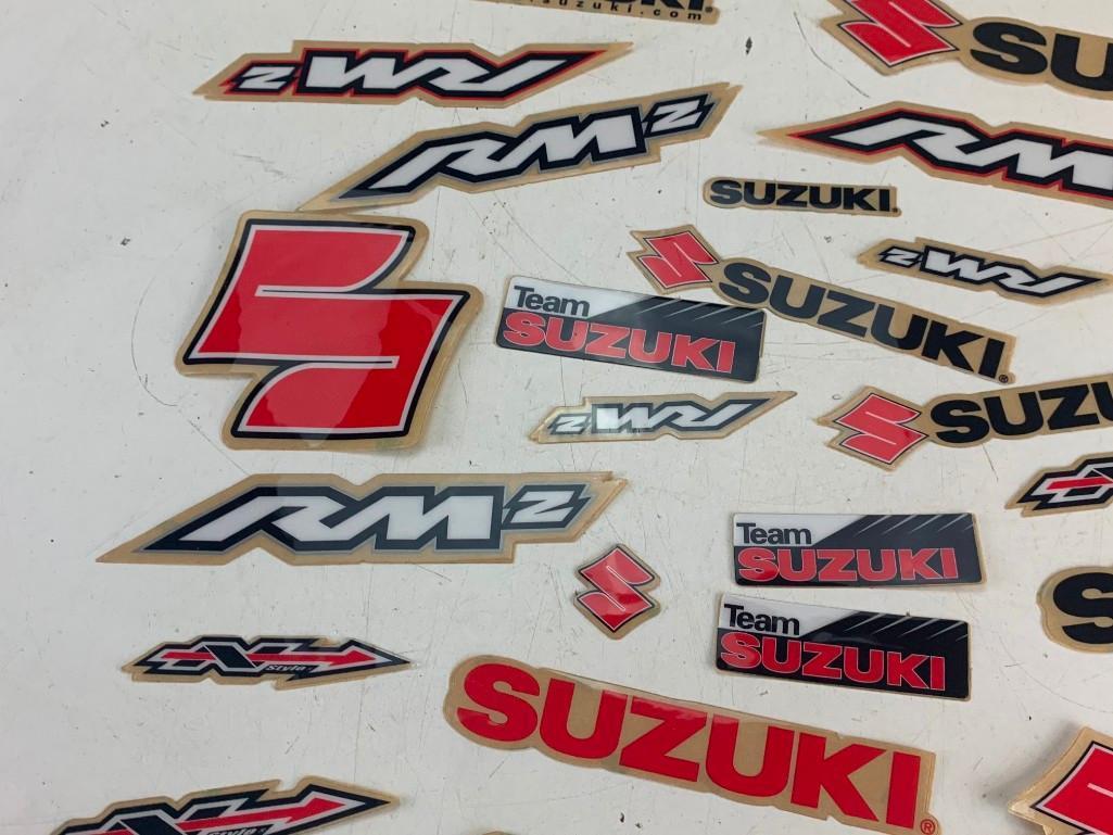 Lot of SUZUKI RM-Z Motorcycle Motocross 3M Decals NEW