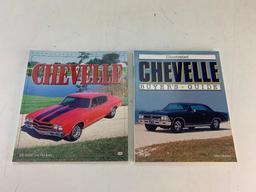 Lot of 2 Books On CHEVELLE- Illustrated Buyer's Guide and History of