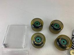 Lot of NEW Skateboard Parts, Wheels, Tools and supplies