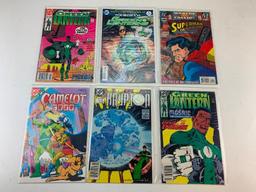 Lot of 24 DC Comic Books Bagged and Boarded-Green Lantern, Superman, Camelot 3000 and others