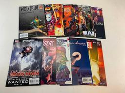 Lot of 18 MARVEL Comic Books-Punisher, Avengers, Spider-Man, X-Men and others