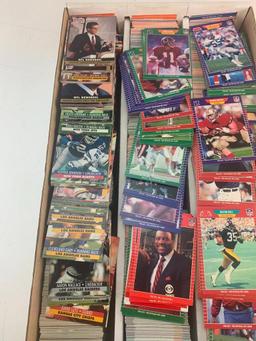 1989-1990 Pro Set Football Lot of approx 3000 Cards with Stars and HOF Players