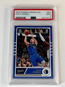 LUKA DONCIC 2019 Panini Chronicles Classics Basketball Card PSA Graded 9 MINT