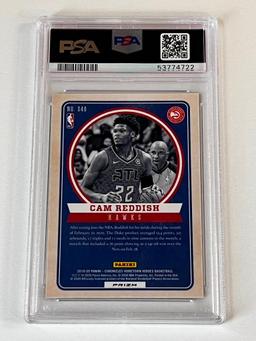 CAM REDDISH 2019 Panini Chronicles Home Town Heroes GREEN Basketball ROOKIE Card PSA Graded 9 MINT