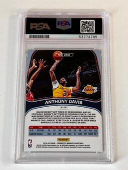 ANTHONY DAVIS 2019 Panini Chronicles Marquee GREEN Basketball Card PSA Graded 10 GEM MINT