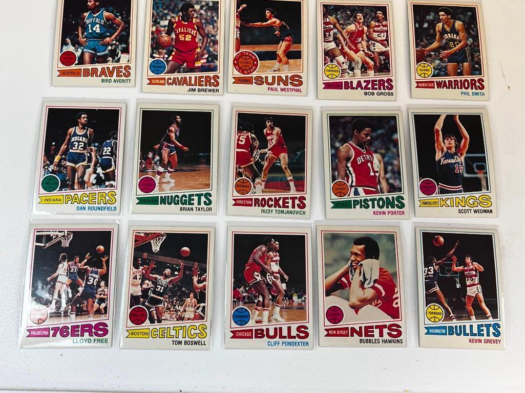 1977 Topps Basketball Cards Lot of 20 From a Set Break Cards 2-23