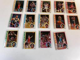 1978 Topps Basketball Cards Lot of 19 From a Set Break Cards 3-23