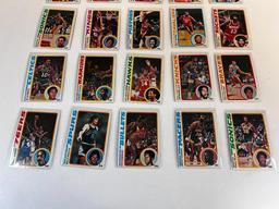 1978 Topps Basketball Cards Lot of 20 From a Set Break Cards 71-94