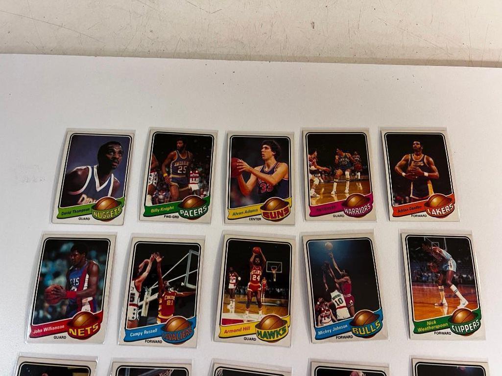 1979 Topps Basketball Cards Lot of 20 From a Set Break Cards 50-73