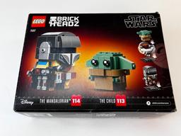 LEGO BrickHeadz Star Wars The Mandalorian & The Child 75317 Building Kit NEW SEALED