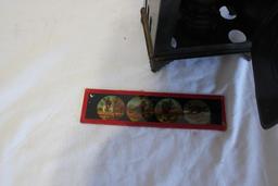 Antique Magic Lantern Tin Made in Germany With Light Burner