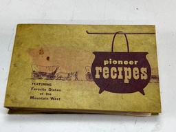 1950 Pioneer Recipes Book Favorite Dishes Of The Mountain West