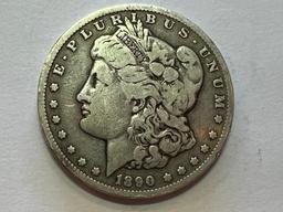 1890-O Morgan Silver One Dollar Coin 90% Silver