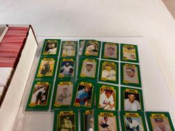 Box Lot of 3500 Baseball Cards From the early 90's and late 80's with stars