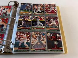 1992 Fleer Ultra Baseball Complete Series One Card Set 1-300 in binder