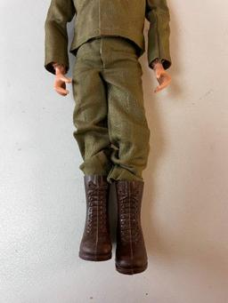 Vintage 1964 GI Joe Action Soldier with Army Outfit