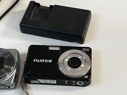 Lot of 3 Digital Cameras- Kodeak and Fujifilm