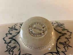 Antique Lambeth Stoneware Doulton's Hot Water Foot Warmer London England