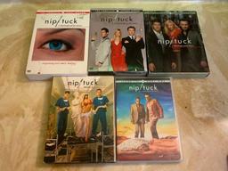 NIP/TUCK Season 1-5 Part One DVD Sets