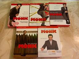 MONK Season 1-5 DVD Sets
